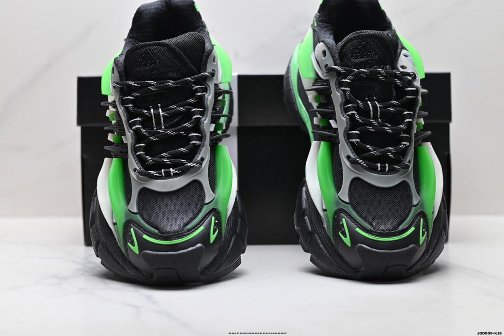 Adidas Unisex Dad Sneakers - 3 Colorways incl. White/Orange & White/Green