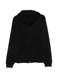Karl Lagerfeld zip-up drawstring hoodie