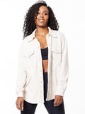 BONE FLEECE SHACKET