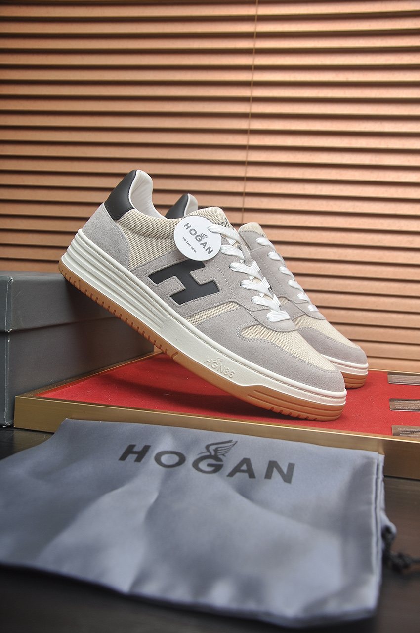 Hogan Men's H-Panel Low-Top Sneakers